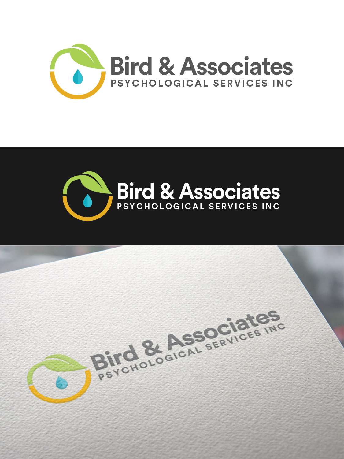 Logo Design by ivo_i_ivanov for Bird & Associates Psychological Services Inc | Design #15085756
