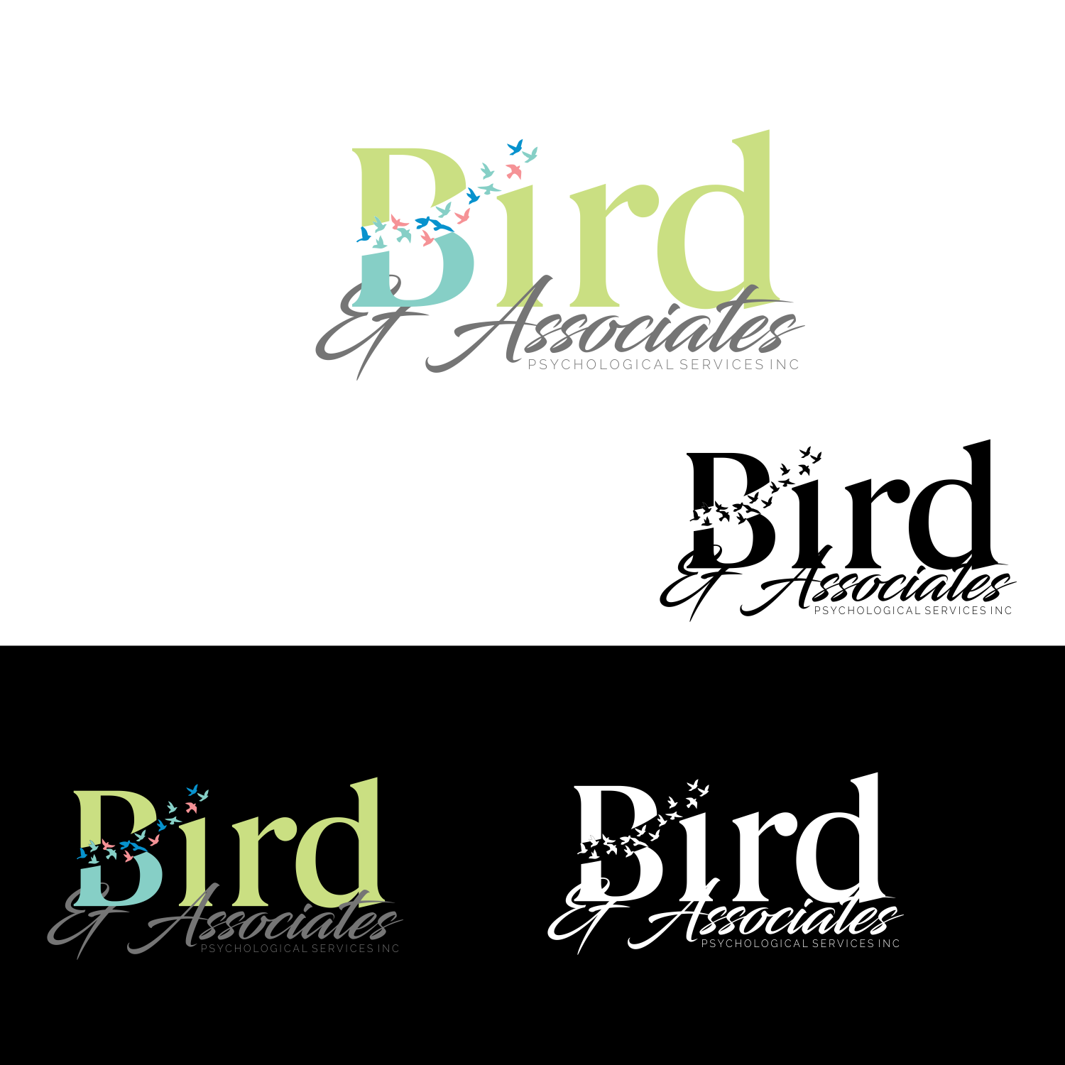 Logo Design by ekreative for Bird & Associates Psychological Services Inc | Design #15083249