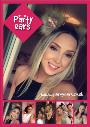 A5 Flyer &amp; A3 poster design for Party Ears
