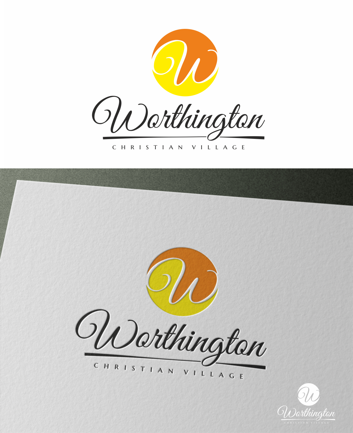 Logo Design by eugenv for Worthington Christian Village | Design #15069003