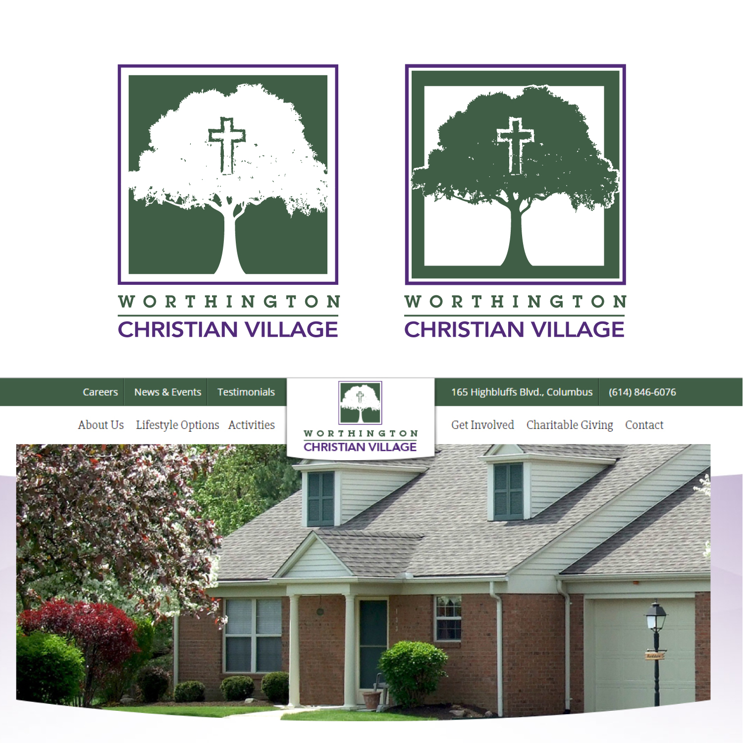 Logo Design by jeffdefy for Worthington Christian Village | Design #15111401
