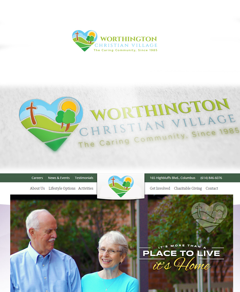Logo Design by gooddesign for Worthington Christian Village | Design #15078426