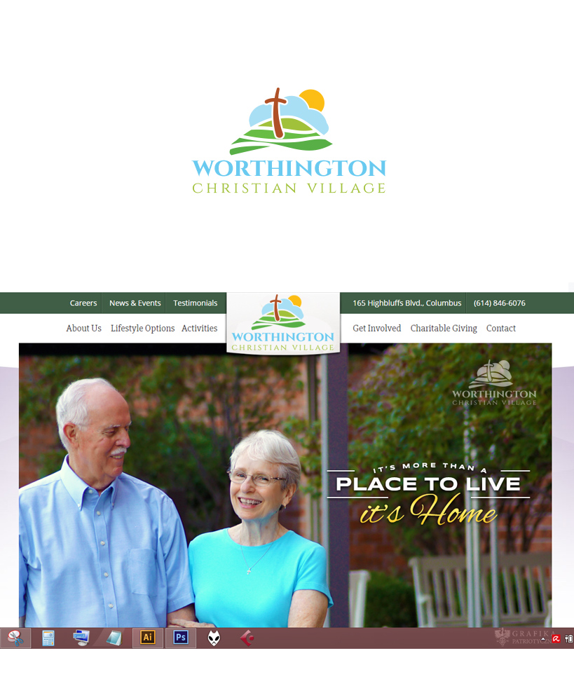 Logo Design by gooddesign for Worthington Christian Village | Design #15078512