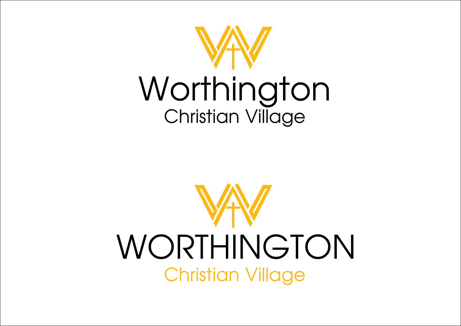 Logo Design by shahdesign1974 for Worthington Christian Village | Design #15085073