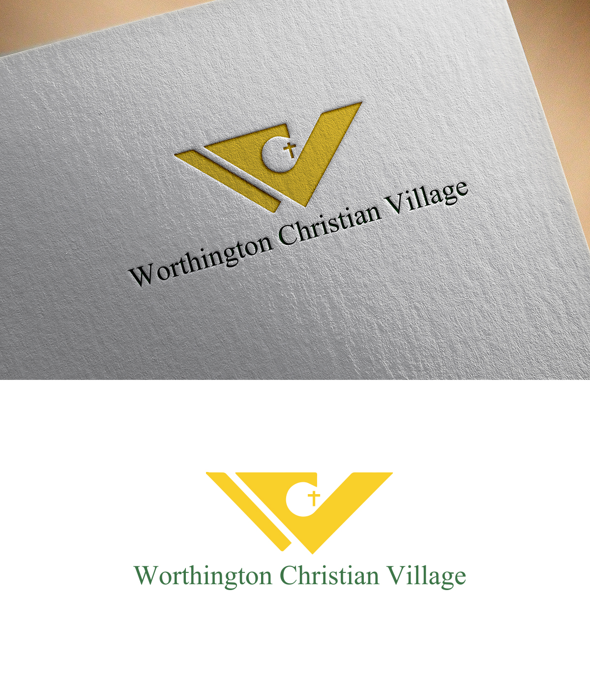 Logo Design by saeinpahore41504 for Worthington Christian Village | Design #15070040