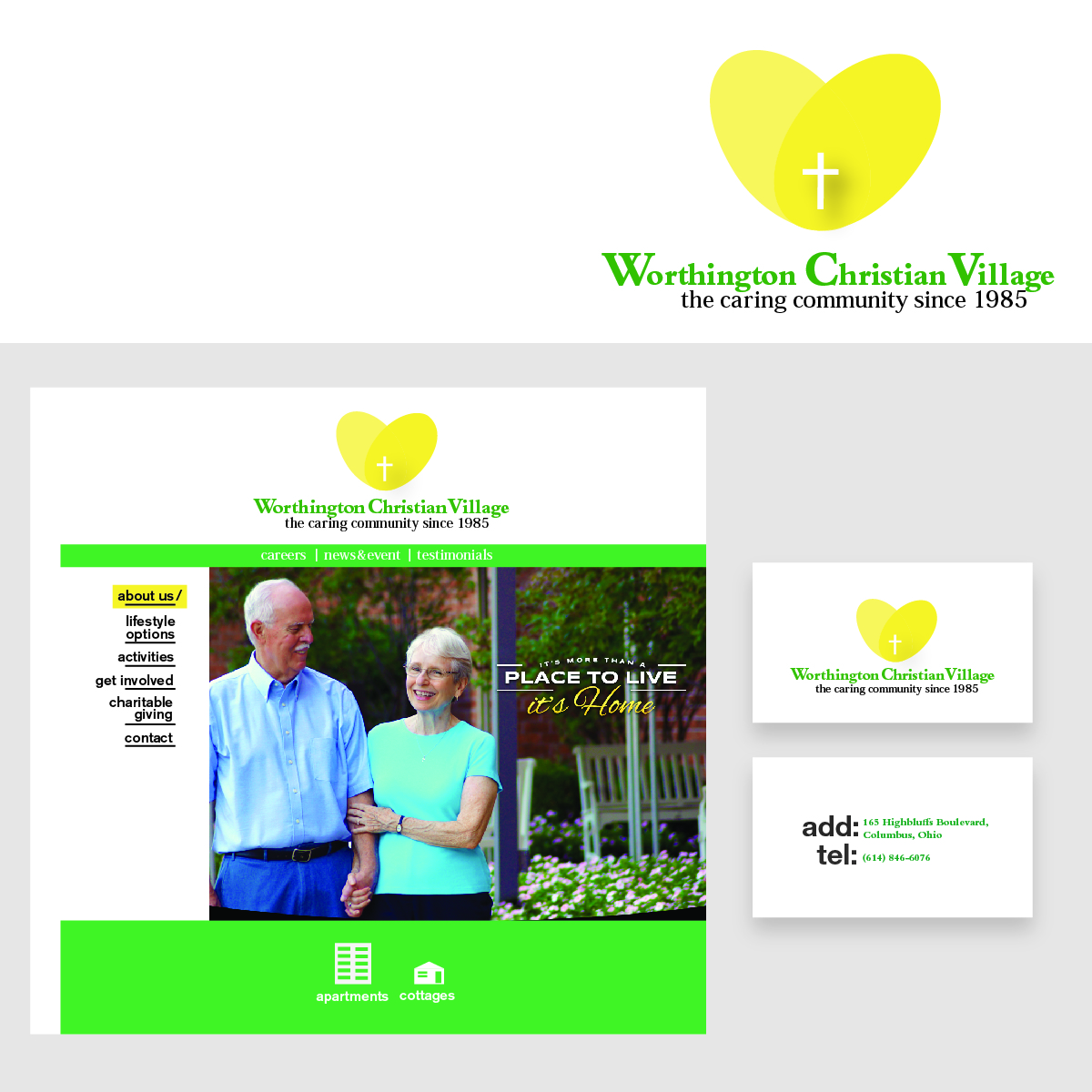 Logo Design by andii for Worthington Christian Village | Design #15099317