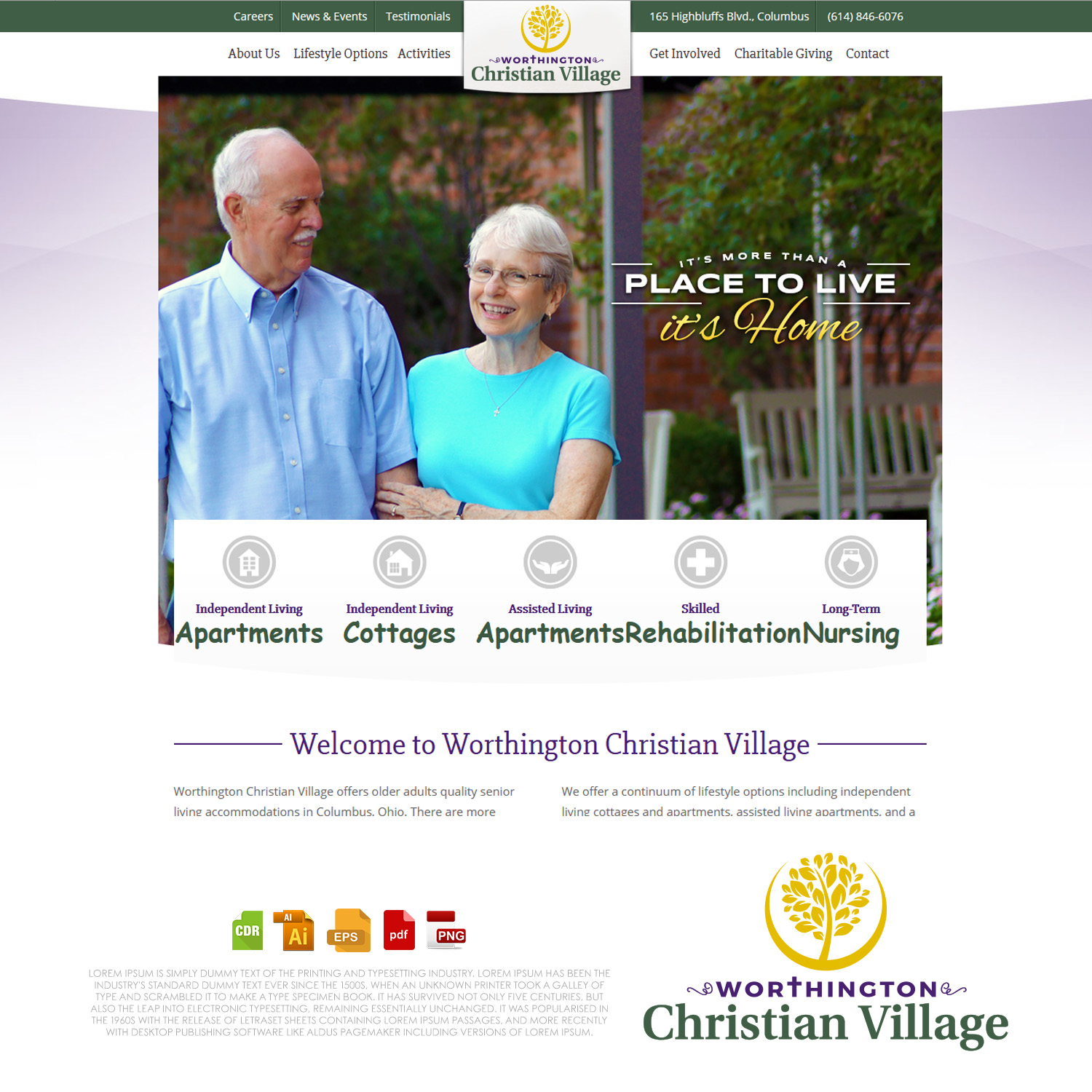 Design de Logo par Mohsen Khorshidi pour Worthington Christian Village | Design #15210458