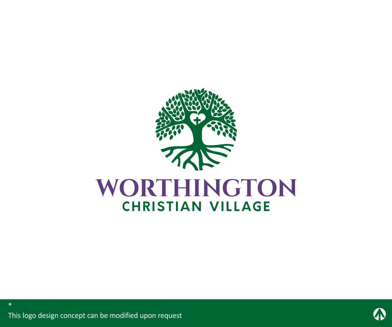 Logo Design by MBARO for Worthington Christian Village | Design #15177360