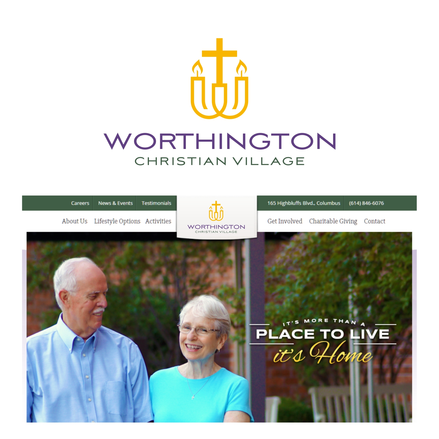 Logo Design by punkscratch13 for Worthington Christian Village | Design #15070849
