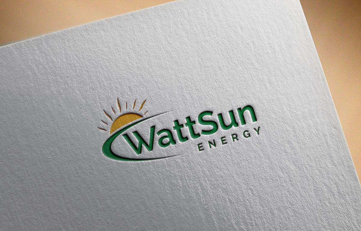 Logo Design by Atec for Wattsun Energy | Design #15075451