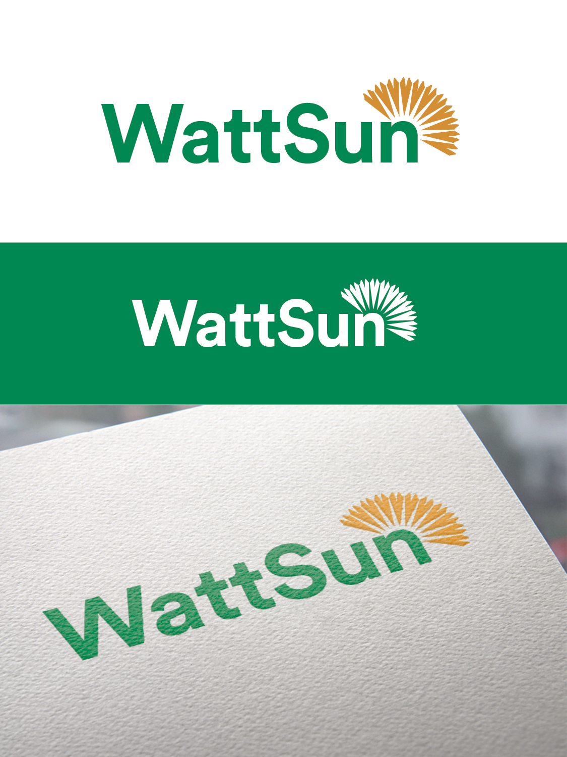 Logo Design by ivo_i_ivanov for Wattsun Energy | Design #15080599