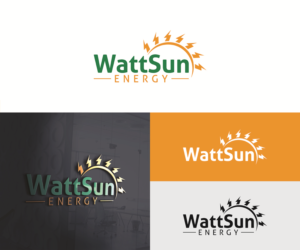 Logo Design by Sunny for Wattsun Energy | Design: #15092904