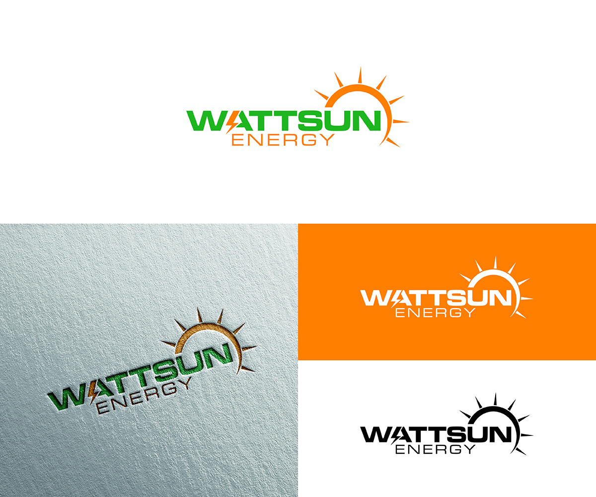 Logo Design by eMARK for Wattsun Energy | Design #15073231