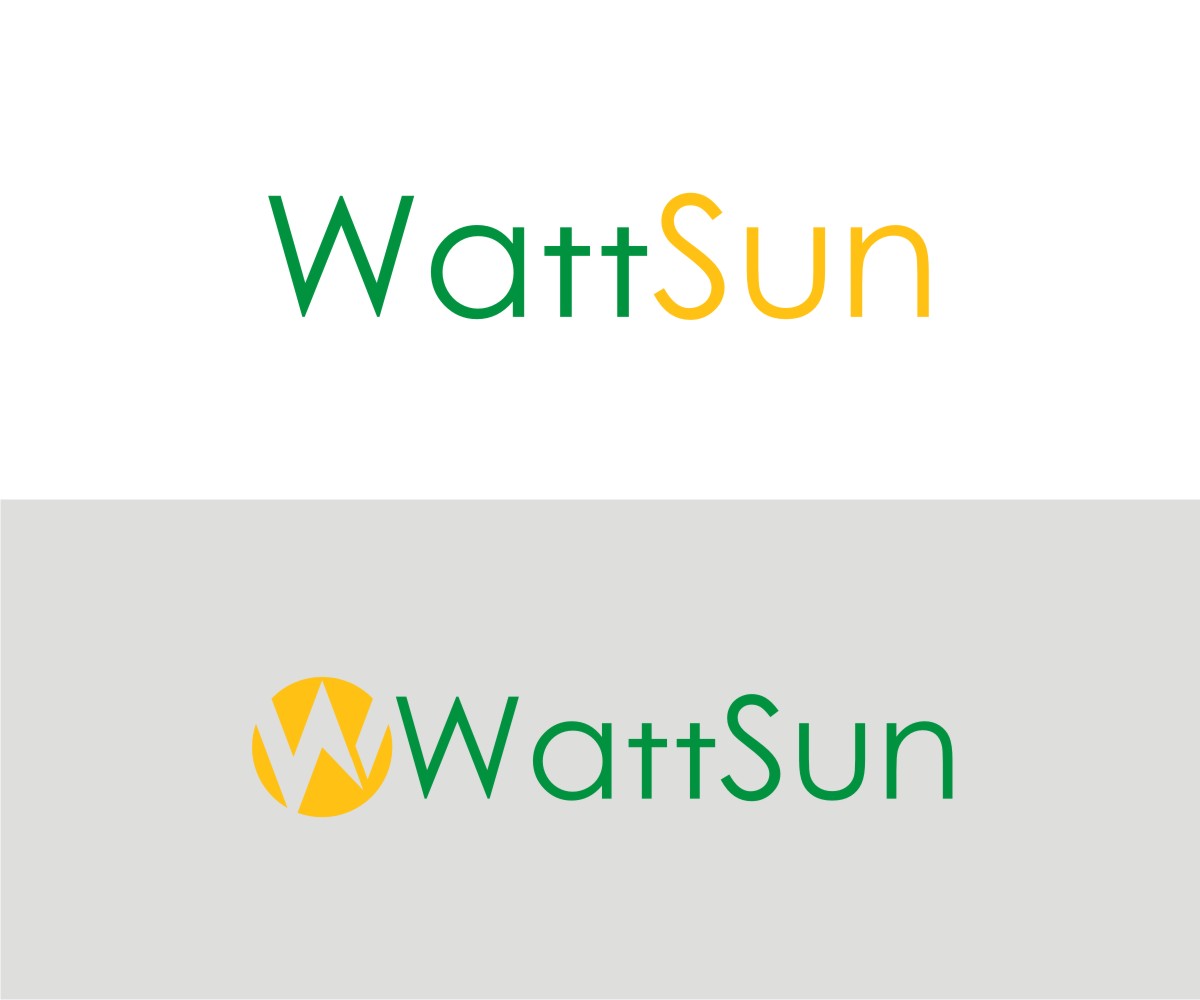 Diseño de Logo por anwar.fatchul para Wattsun Energy | Diseño #15108490