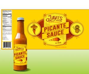 Label Design by julanna2 for Javi's Picante L.L.C. | Design: #15180922