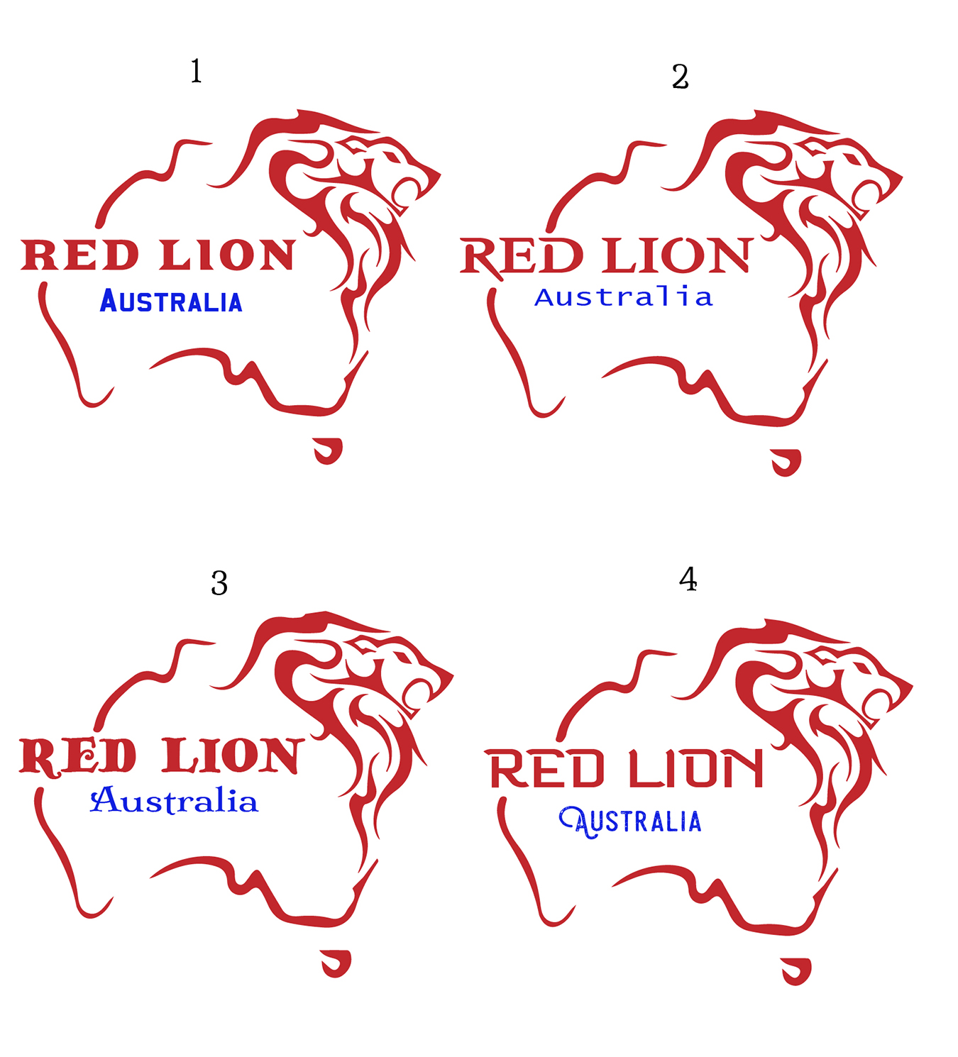 Logo Design by Idea Works for Red Lion Australia | Design #15185028