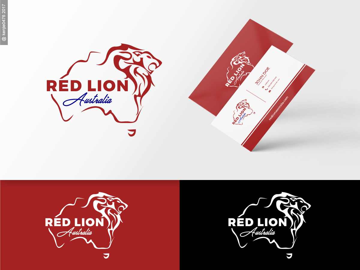 Logo Design by kenjie0476 for Red Lion Australia | Design #15081456