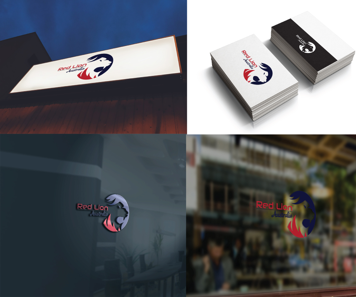 Logo Design by Kalla for Red Lion Australia | Design #15088040