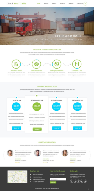 Web Design by pb for this project | Design: #15140141