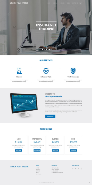 Web Design by pb for this project | Design: #15140147