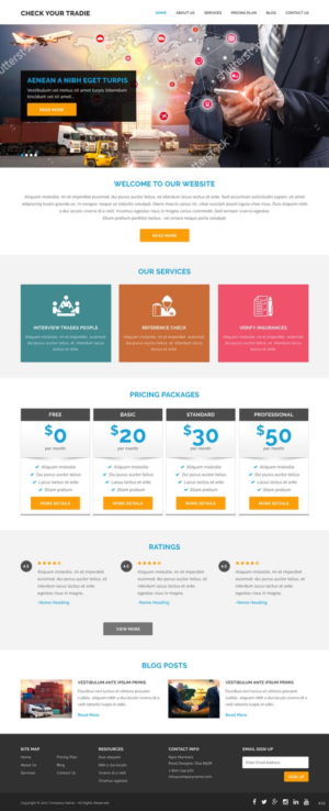 Web Design by pb for this project | Design: #15140159