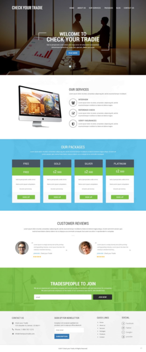 Web Design by pb for this project | Design: #15140167