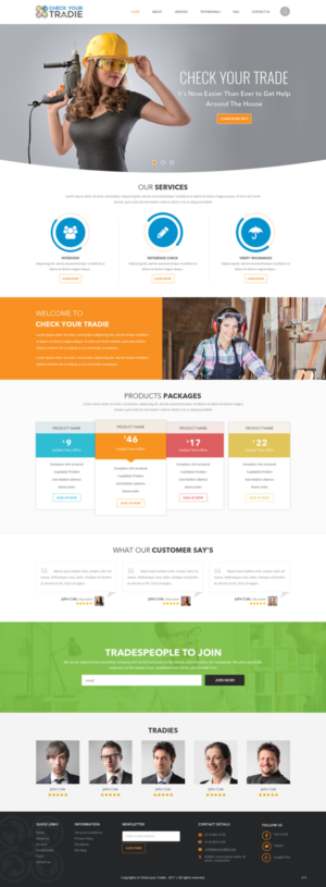 Web Design by pb for this project | Design: #15223428