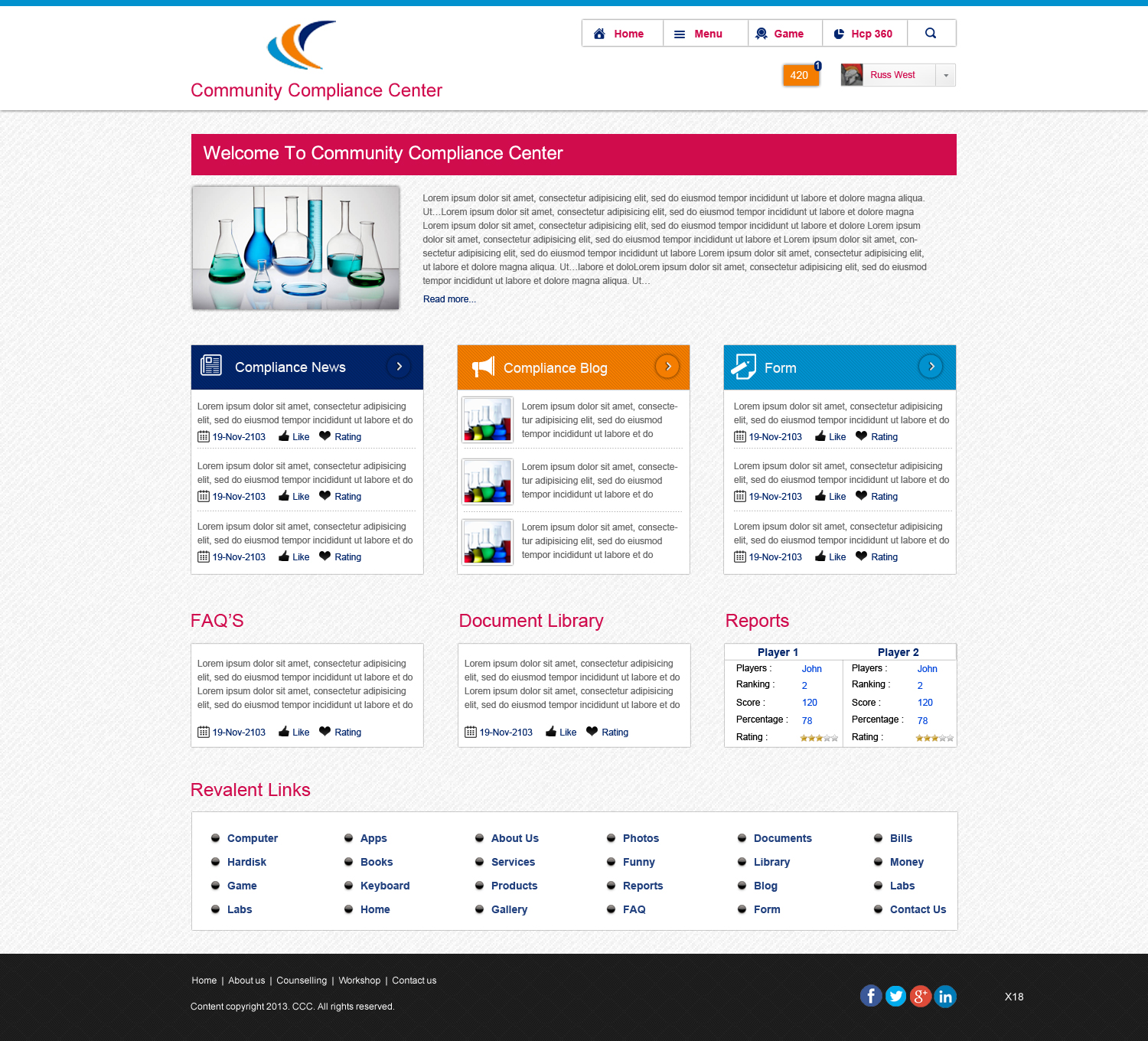 Web Design by pb for this project | Design #2688133