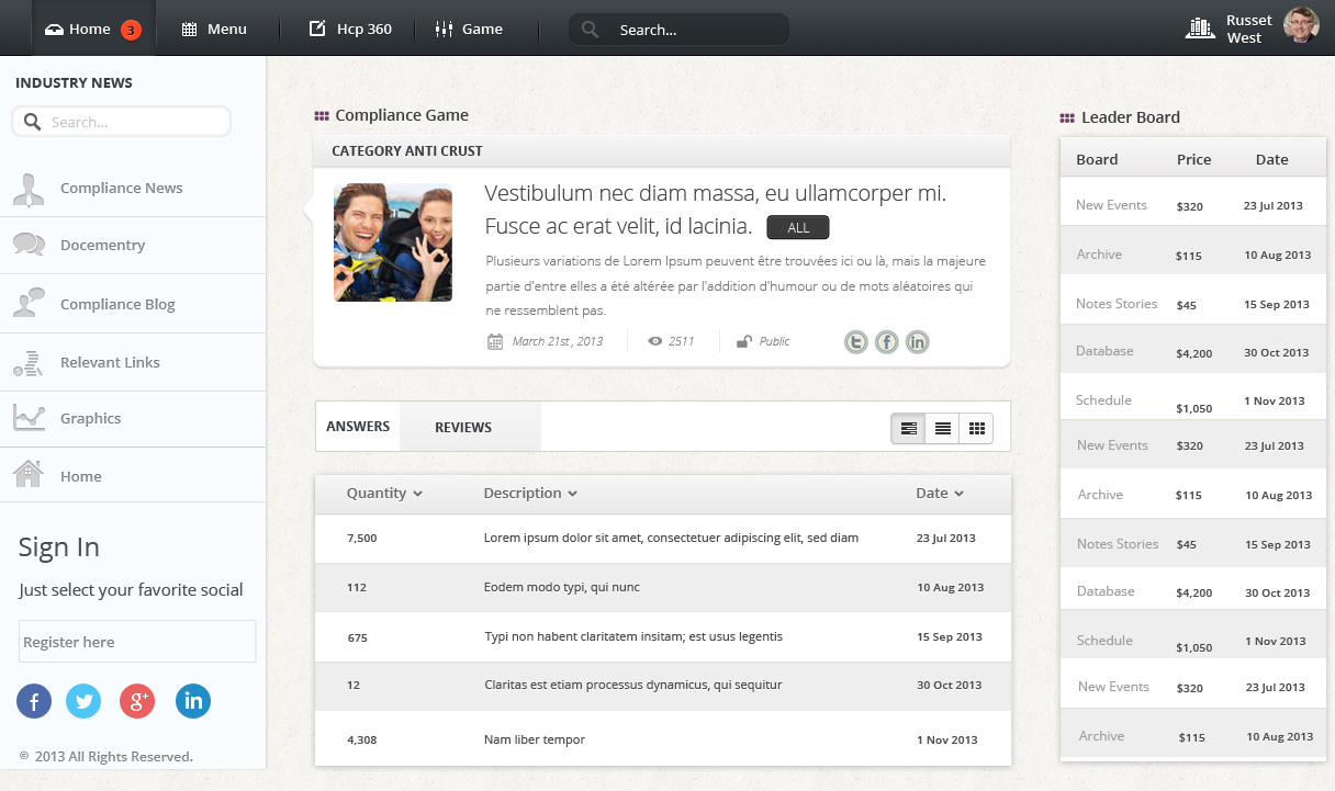 Web Design by OM for this project | Design #2689003