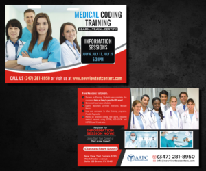 Diseño de Postal por Designers Hub para New View Test Centers, LLC | Diseño: #15180739