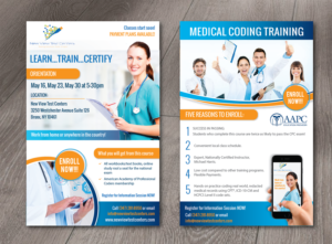 Diseño de Postal por alex989 para New View Test Centers, LLC | Diseño: #15086958