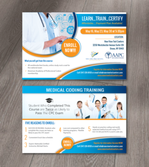 Diseño de Postal por alex989 para New View Test Centers, LLC | Diseño: #15090351