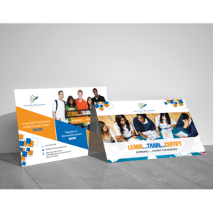 Diseño de Postal por creative.bugs para New View Test Centers, LLC | Diseño: #15095545