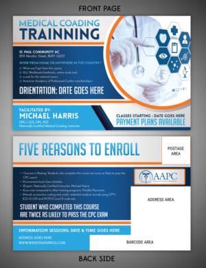 Postcard Design by SAI DESIGNS for New View Test Centers, LLC | Design #15108450