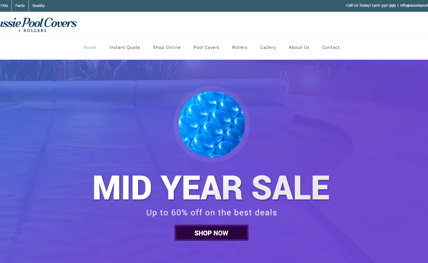 Banner Ad Design by Oskars for Aussie Pool Covers Pty Ltd | Design #15076139