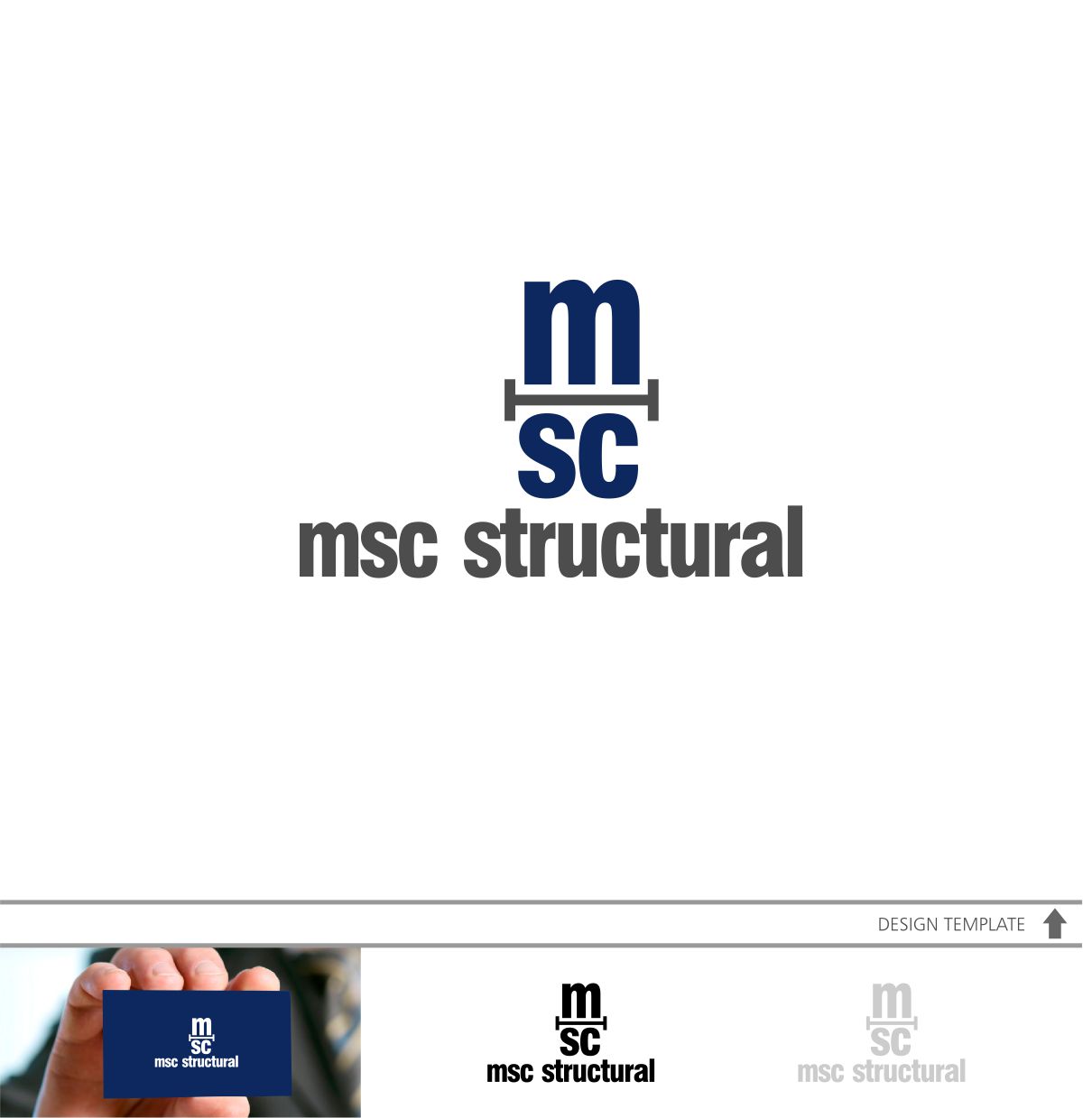 Logo Design by DesignMX (Renan Mejia) for MSC STRUCTURAL | Design #15167906