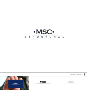 Diseño de Logo por DesignMX (Renan Mejia) para MSC STRUCTURAL | Diseño: #15167909