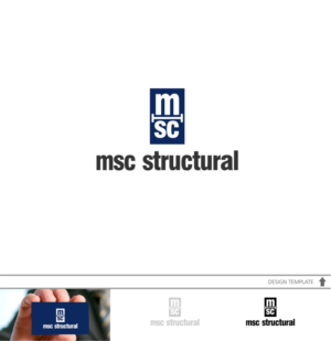 Logo Design by DesignMX (Renan Mejia) for MSC STRUCTURAL | Design: #15167911