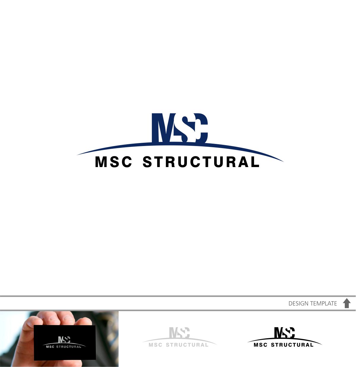 Logo Design by DesignMX (Renan Mejia) for MSC STRUCTURAL | Design #15167913