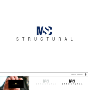 Diseño de Logo por DesignMX (Renan Mejia) para MSC STRUCTURAL | Diseño: #15167914