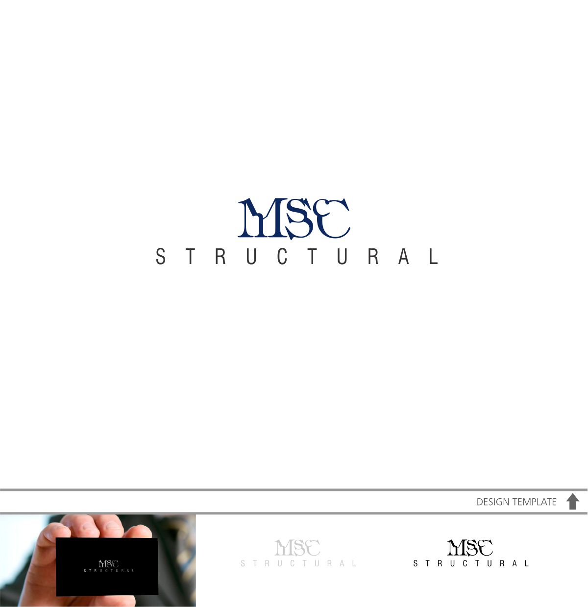 Logo Design by DesignMX (Renan Mejia) for MSC STRUCTURAL | Design #15167972