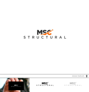 Diseño de Logo por DesignMX (Renan Mejia) para MSC STRUCTURAL | Diseño: #15167977