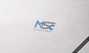 Logo Design by Decos Studio for MSC STRUCTURAL | Design: #15091912