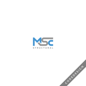 Logo Design by Decos Studio for MSC STRUCTURAL | Design: #15091914