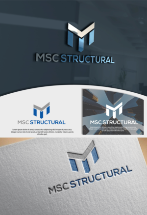 Logo Design by Renewable for MSC STRUCTURAL | Design: #15087939