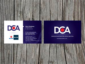 Visitenkarten-Design von Priyo Subarkah für Duta Cendana Adimandiri | Design: #573857