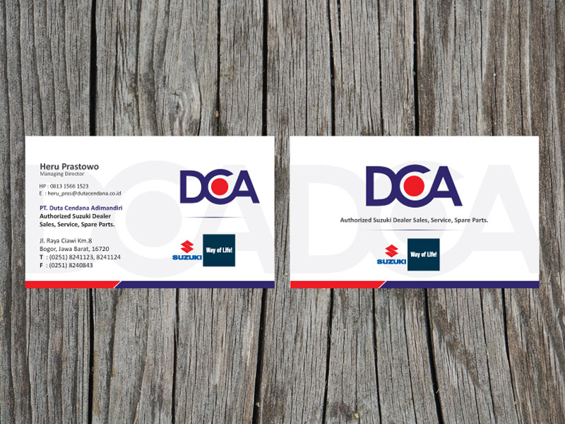 Business Card Design by Priyo Subarkah for Duta Cendana Adimandiri | Design #573925
