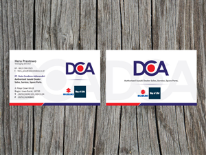 Visitenkarten-Design von Priyo Subarkah für Duta Cendana Adimandiri | Design: #573925