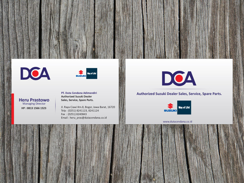 Business Card Design by Priyo Subarkah for Duta Cendana Adimandiri | Design #582877