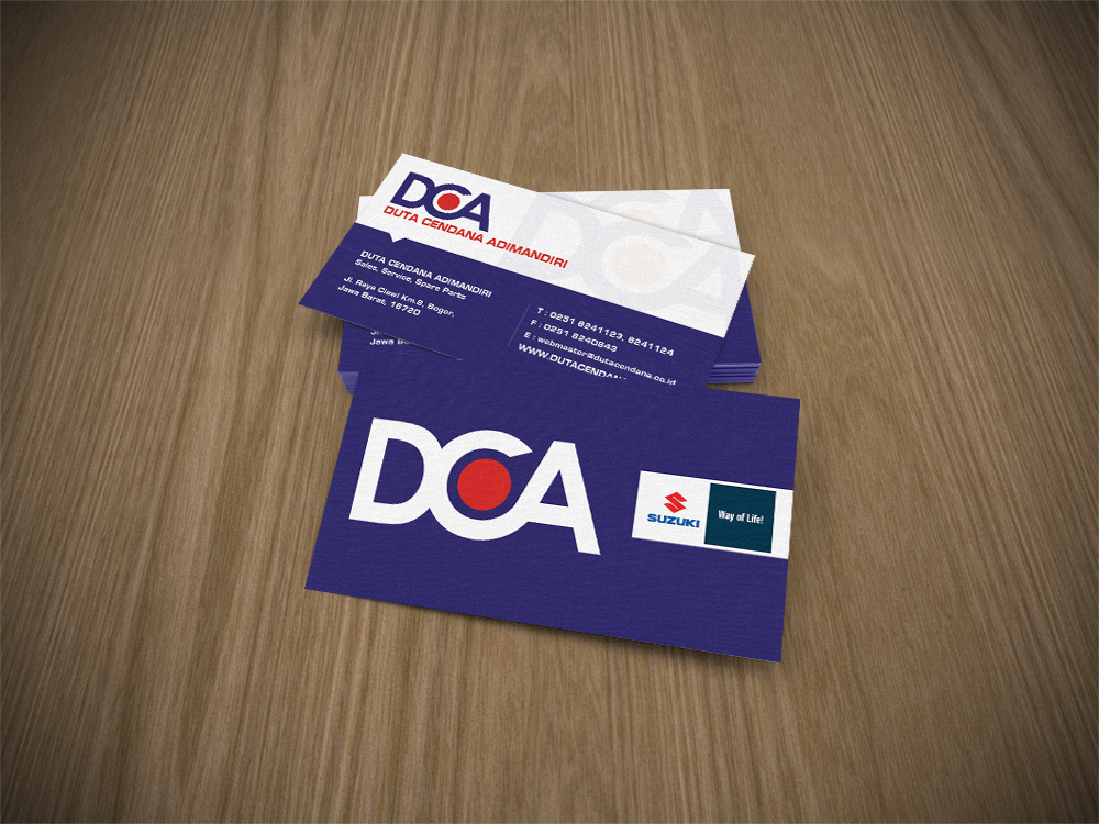 Business Card Design by diRtY.EMM for Duta Cendana Adimandiri | Design #573507